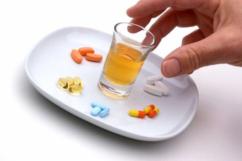 Tablete și alcool după îndepărtarea vezicii biliare